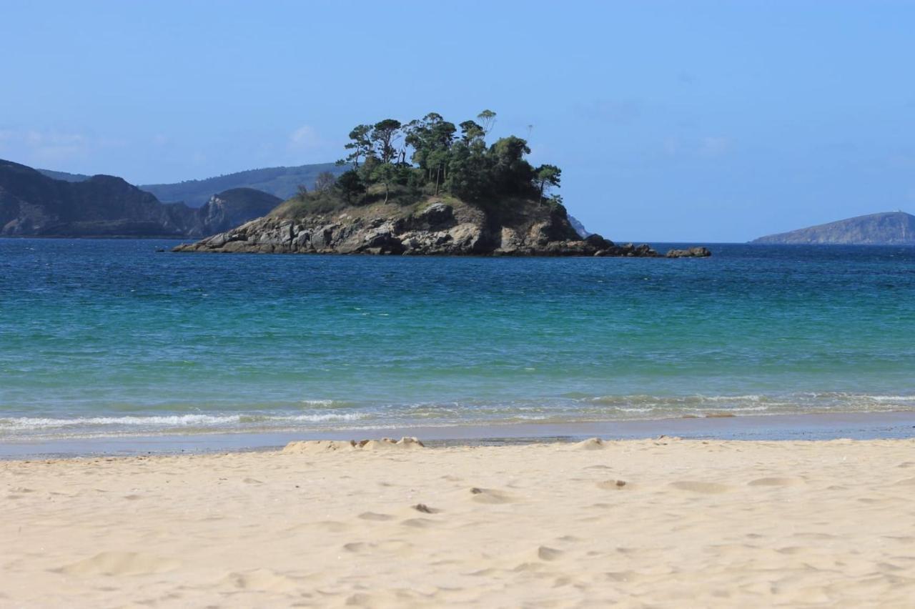Casa En La Playa De Area Con Finca Privada Viveiro Exteriör bild